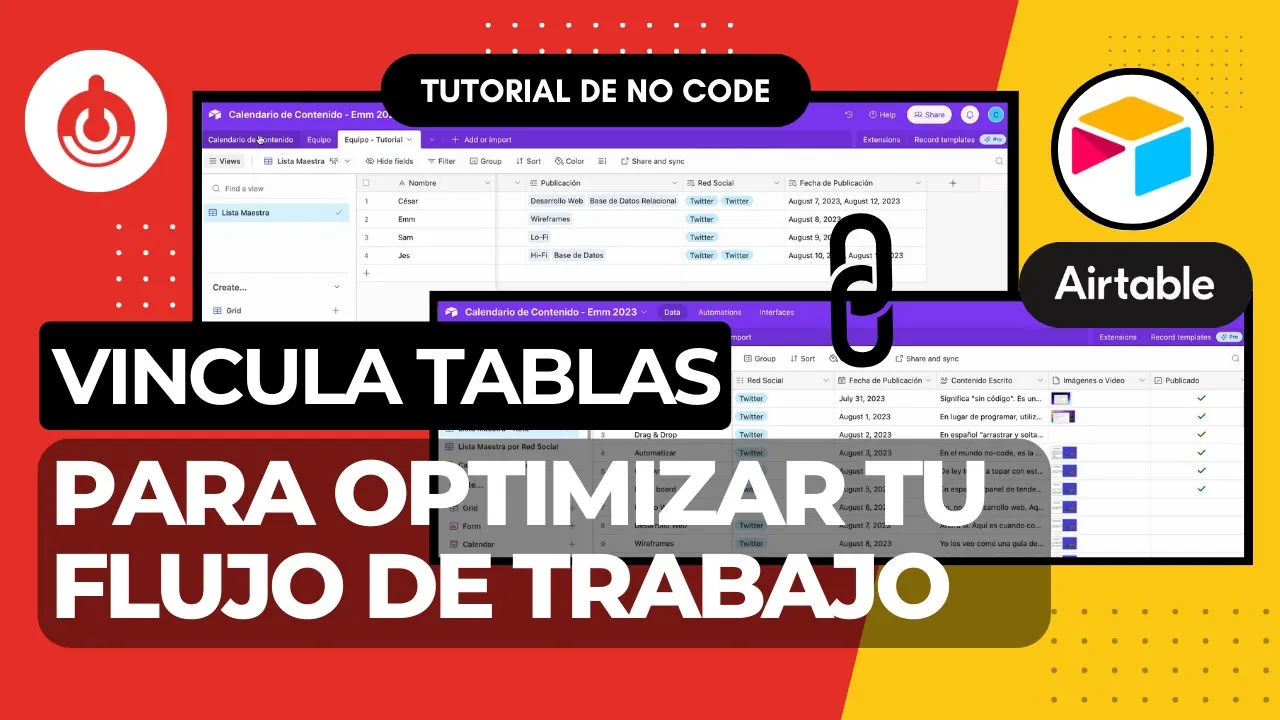 Como Vincular Tablas En Airtable Maestros Del Futuro